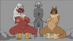 after_sex anthro anthro_on_anthro areola balls belly big_belly big_breasts black_border blaziken blush bodily_fluids border bovid breasts brown_body brown_fur caprine claws cum cum_in_pussy cum_inside ear_piercing ear_ring eevee egg female fluffy fluffy_tail fur generation_1_pokemon generation_3_pokemon genital_fluids genitals goat grey_body grey_fur group hair hi_res interspecies leash male male/female mammal nintendo nipple_piercing nipples nude penis piercing pink_areola pink_eyes pink_nipples pokemon pokemon_(species) pregnant pregnant_anthro pregnant_female pussy red_body red_fur ring_piercing saliva scar sincrescent smile tail trio vaginal_fluids white_hair yellow_eyes zock