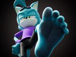 5_fingers 5_toes anthro barefoot clothing dirty dirty_feet feet fingers foot_fetish foot_focus green_eyes humanoid_feet male male/male plantigrade smile smiling_at_viewer smirk smirking_at_viewer solo stepping stomping_pov toes feetymcfoot sega sonic_the_hedgehog_(series) fan_character leo_(feetymcfoot) domestic_cat felid feline felis mammal absurd_res hi_res