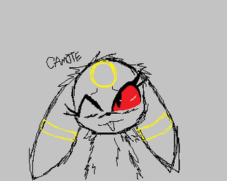 blushed_face female feral looking_at_viewer solo camote nintendo pokemon eeveelution generation_2_pokemon pokemon_(species) umbreon aliasing binary_drawing digital_drawing_(artwork) digital_media_(artwork) low_res