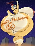 aged_up anthro big_breasts big_butt breasts butt city face_mask female holidays huge_breasts huge_butt hyper hyper_butt looking_down looming macro nipples nude solo thick_thighs towering wide_hips luxioboi22 halloween paw_patrol ella_(paw_patrol) bird_dog canid canine canis domestic_dog golden_retriever hunting_dog mammal retriever absurd_res hi_res