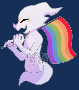 cute_fangs fangs flag happy lgbt_pride male pride_color_flag pride_colors scales solo teeth white_body white_scales p01s0n3dbyl0v3 bandai_namco digimon mythology shiromon_(character) shiromon_(veemon) digimon_(species) dragon mythological_creature mythological_scalie scalie veemon alpha_channel hi_res