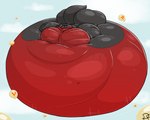 air_inflation anthro belly belly_expansion belly_inflation big_belly big_moobs big_pecs black_body black_tail bodily_fluids body_inflation cloud expansion floating huge_belly hyper hyper_belly hyper_inflation immobile inflation inflation_fetish male moobs motion_lines pecs power_balloon red_belly red_eyes sky solo stress_mark sweat sweatdrop tail de-flator bad_dragon mario_bros mythology nintendo duke_(bad_dragon) dragon mythological_creature mythological_scalie scalie 2018 5:4 colored digital_media_(artwork) hi_res shaded