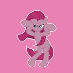 blue_eyes cutie_mark dancing female fur hair pink_background pink_body pink_fur pink_hair semi-anthro simple_background solo tail designjh caramelldansen friendship_is_magic hasbro my_little_pony pinkamena_(mlp) pinkie_pie_(mlp) earth_pony equid equine horse mammal pony 1:1 2d_animation animated animation_meme frame_by_frame meme motion_tweening short_playtime