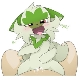 bestiality blush blush_lines bodily_fluids cowgirl_position cum cum_in_vagina cum_inside duo female female_on_human female_penetrated feral feral_penetrated first_person_view from_front_position fur genital_fluids genitals green_body green_fur half-closed_eyes human_on_feral human_penetrating human_penetrating_feral human_pov interspecies looking_at_viewer male male/female male_on_feral male_penetrating male_penetrating_female male_penetrating_feral male_pov narrowed_eyes nude on_bottom on_top open_mouth penetration penile penile_penetration penis_in_vagina pokephilia red_eyes sex simple_background size_difference smaller_penetrated solo_focus straddling tongue tongue_out vaginal vaginal_penetration vulva white_background nakachidragon nintendo pokemon fan_character mossy_(naka) generation_9_pokemon human mammal pokemon_(species) sprigatito