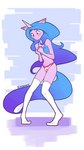 2023 9:16 anthro anthrofied artist_name blue_hair blue_tail bodily_fluids clothed clothing crop_top digital_drawing_(artwork) digital_media_(artwork) equid equine exagono16 female fur hair hasbro heart_pattern heart_pattern_panties hi_res horn izzy_moonbow_(mlp) long_hair long_socks long_tail mammal mlp_g5 multicolored_hair my_little_pony mythological_creature mythological_equine mythology navel panties pink_eyes purple_body purple_fur purple_hair purple_tail shirt signature simple_background skimpy solo tail tears topwear two_tone_hair two_tone_tail underwear unicorn