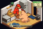 anthro anthro_on_anthro anthro_penetrated anthro_penetrating anthro_penetrating_anthro background_music balls belly blush bodily_fluids bottomless bottomless_anthro bottomless_male brown_body brown_fur clothed clothing cum cum_in_mouth cum_inside cum_meter delivery_(commerce) duo erection fellatio food_delivery fur gameplay_mechanics genital_fluids genitals hat_over_eyes inside isometric kitchen male male/male male_penetrated male_penetrating male_penetrating_male nude nude_anthro nude_male oral oral_penetration orgasm orgasm_face overweight overweight_anthro overweight_male penetration penile penile_penetration penis pink_body pizza_delivery sex shirt sound_effects tail text topwear conditional_dnp mabit bear domestic_pig mammal suid suine sus_(pig) 2025 animated digital_media_(artwork) english_text pixel_(artwork) pixel_animation sound webm