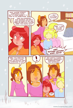 anthro clothed clothed_anthro clothing dialogue female fully_clothed fully_clothed_anthro group pink_nose speech_bubble text trio miu mammal rodent sciurid tree_squirrel 2011 comic english_text url