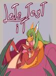 2019 2d_animation aliasing animated animated_comic anthro canid claws comic conditional_dnp cover cover_art cover_page digital_media_(artwork) dragon duo elva elvche embrace english_text female female/female green_hair hair horn hug igazella_(oc) mammal membrane_(anatomy) membranous_wings mythological_creature mythological_scalie mythology romantic romantic_couple scales scalie short_playtime tail text wings
