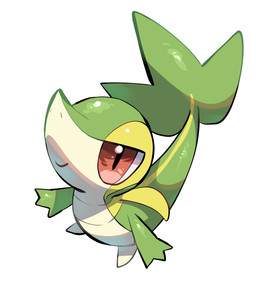 ambiguous_gender featureless_feet feet feral green_body green_skin green_tail looking_up multicolored_body red_eyes simple_background smile solo tail tan_body tan_skin white_background yellow_body nullma nintendo pokemon generation_5_pokemon pokemon_(species) snivy digital_media_(artwork)