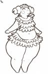 anthro belly female huge_thighs overweight overweight_anthro overweight_female solo thick_thighs wide_hips immortalstar animal_crossing nintendo stella_(animal_crossing) bovid caprine domestic_sheep mammal sheep absurd_res hi_res