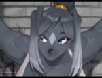 anthro anthro_penetrated anus audible_ejaculation big_breasts biped blue_eyes blush bodily_fluids bouncing_breasts bouncing_butt breasts butt butt_ripples cleavage clothed clothing cum cum_in_pussy cum_inside duo ejaculation erection female female_penetrated fingers forced fur genital_fluids genitals grey_body grey_fur grey_tail hair huge_breasts human_on_anthro human_penetrating human_penetrating_anthro interspecies kemono lactating male male/female male_penetrating male_penetrating_female nipples nude open_mouth orgasm penetration penile penile_penetration penis penis_in_pussy pussy rape sex shirt sweat tail tail_grab tank_top through_wall topwear vaginal vaginal_penetration healingpit kambo volga_(kambo) canid canine canis domestic_dog human mammal 2025 2d_animation animated digital_media_(artwork) huge_filesize long_playtime motion_tweening sound webm