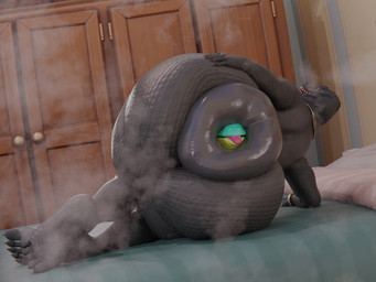 anal anal_vore anthro anus big_anus big_butt butt chain duo feet gold_(metal) gold_chain huge_anus huge_butt hyper hyper_anus looking_back male male/male musk nude puffy_anus tongue tongue_out vore maximumuwu epic_games fortnite lizzik_(fortnite) thunder_(fortnite) komodo_dragon lizard mammal monitor_lizard reptile scalie 2025 3d_(artwork) digital_media_(artwork) hi_res