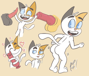3_toes 4_fingers adult_on_child adult_on_young age_difference animal_dildo animal_genitalia animal_penis animal_sex_toy anthro anthro_on_anthro balls bent_arm big_balls big_butt big_eyes big_mouth_(anatomy) big_penis biped black_balls black_body black_ears black_eyebrows black_fur blep blue_eyes blue_sclera blush bodily_fluids bubble_butt butt canine_dildo canine_genitalia canine_penis chest_tuft closed_smile cum cum_on_face cum_on_head curved_eyebrows curvy_figure dildo erection eyebrows eyes_closed faceless_anthro faceless_character faceless_male fangs feet feline_genitalia feline_penis fingers foreskin fur fur_tuft genital_fluids genitals glistening glistening_eyes glistening_genitalia glistening_penis group hand_on_another's_penis hand_on_penis happy head_tuft head_turned heart_symbol hearts_around_head holding_dildo holding_object holding_sex_toy hug huge_penis hugging_dildo hugging_object humanoid_hands imminent_sex imminent_threesome interspecies intraspecies iris knot leaning leaning_forward light_blush light_body light_fur looking_aside looking_at_another's_penis looking_at_genitalia looking_at_penis looking_at_viewer looking_back looking_back_at_viewer male male/male monotone_background monotone_balls monotone_genitals monotone_penis monotone_tail motion_lines motion_outline mouth_closed multicolored_body multicolored_fur no_pupils nude_anthro nude_male older_male older_on_child older_on_young open_mouth open_smile orange_body orange_ears orange_fur outline penile_spines penis penis_size_difference pink_blush pink_dildo pink_heart pink_nose pink_penis pink_tongue plantigrade pointy_ears precum prick_ears retracted_foreskin sex_toy shaking_butt shota simple_background small_penis smile smiling_at_viewer standing tail tan_background teeth text thick_penis toes tongue tongue_out trio tuft white_balls white_body white_fur white_outline white_tail yellow_balls yellow_body yellow_fur young young_anthro young_male younger_male pupup_(artist) litterbox_comics vincent_(litterbox_comics) calico_cat canid canine canis domestic_cat domestic_dog felid feline felis mammal 2025 artist_name digital_drawing_(artwork) digital_media_(artwork) hi_res