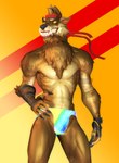 anthro bulge clothed clothing grin hand_on_hip jockstrap male muscular muscular_male partially_clothed smile solo underwear sky_chaser epic_games fortnite mythology dire_(fortnite) canid canine canis mammal mythological_canine mythological_creature werecanid werecanine werecreature werewolf wolf 3d_(artwork) digital_media_(artwork) source_filmmaker_(artwork)