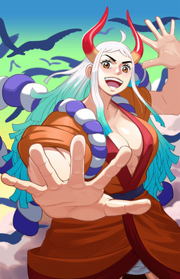 2_horns 5_fingers abs ambiguous_feral ambiguous_gender asian_clothing bangs bent_arm black_eyebrows blue_body blue_hair blue_wings blush clothed clothed_female clothed_humanoid clothing cloud cosplay curved_horn east_asian_clothing eyebrows eyelashes feathered_wings feathers female female_humanoid feral fingers flying group hair horn japanese_clothing kimono light long_hair looking_at_viewer male multicolored_hair muscular muscular_female muscular_humanoid not_furry_focus open_mouth open_smile orange_clothing orange_eyes orange_kimono outside pose red_horn rope smile smiling_at_viewer tan_body tan_skin teeth two_tone_hair white_hair wings inkarat_mittongtare one_piece kozuki_oden yamato_(one_piece) ambient_bird avian bird horned_humanoid humanoid 2023 clip_studio_paint_(artwork) colored digital_drawing_(artwork) digital_media_(artwork) english_description hi_res lighting shaded