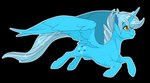 blue_body blue_hair blue_horn blue_tail blue_wings cutie_mark feathered_wings feathers female feral grey_hair grey_tail hair horn multicolored_hair orange_eyes side_view simple_background smile solo tail transparent_background two_tone_hair two_tone_tail wings milk-jug hasbro my_little_pony mythology equid equine mammal mythological_creature mythological_equine pegasus alpha_channel hi_res