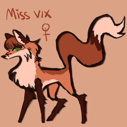 female feral fur green_eyes green_sclera orange_body orange_fur orange_tail solo tail tan_body tan_fur wispyvixen canid canine fox mammal red_fox true_fox 1:1 2023 hi_res model_sheet