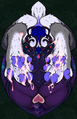 animal_genitalia animal_penis anus bodily_fluids canine_genitalia canine_penis claws cum cum_drip cum_in_mouth cum_inside cum_on_feet dripping egg egg_in_ass egg_insertion ejaculation eyeless feet foot_fetish foot_focus foot_play genital_fluids genitals hindpaw knot knotted_penis long_claws male markings oral oral_only oral_penetration oviposition pawpads paws penetration penis scar tail tail_genitals tail_markings tail_vulva tongue unusual_anatomy unusual_bodily_fluids unusual_cum unusual_egg unusual_genital_fluids unusual_genitalia unusual_genitalia_placement unusual_tail unusual_vulva_placement vulva yonnixart mythology dex_(weredemo) deziyonix_(yonnixart) alien canid canine mammal monster mythological_canine mythological_creature shigarshil werecanid werecanine werecreature werewolf absurd_res hi_res nonbinary_(lore)