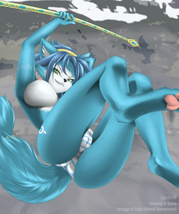 2013 abstract_background anthro blue_fur blue_hair breasts camel_toe canine clothed clothing female foot_paws fox fur green_eyes hair half-dressed krystal looking_at_viewer mammal metal-renamon nintendo nipples panties polearm solo staff star_fox striped_panties tail_ring tattoo topless underwear video_games weapon white_fur
Rating: Questionable
Score: 68
User: voldosbt
Date: October 15, 2013 2013 abstract_background anthro blue_fur blue_hair breasts camel_toe canine clothed clothing female foot_paws fox fur green_eyes hair half-dressed krystal looking_at_viewer mammal metal-renamon nintendo nipples panties polearm solo staff star_fox striped_panties tail_ring tattoo topless underwear video_games weapon white_fur
Rating: Questionable
Score: 68
User: voldosbt
Date: October 15, 2013