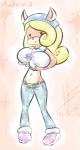 anthro bandicoot big_breasts blonde_hair breast_fondling breast_grab breasts coco_bandicoot crash_bandicoot_(series) dullvivid female fondling hair mammal marsupial navel solo video_games
Rating: Questionable
Score: 5
User: Robinebra
Date: April 06, 2014