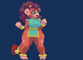 accessory anthro barefoot biped breasts clothing eyewear feet female fight furgonomics glasses jewelry kick ring simple_background soles solo tail tail_accessory tail_jewelry tail_ring toes transparent_background caramel-kitteh tsunamidusher mac_(caramel-kitteh) haplorhine mammal monkey primate 2018 alpha_channel animated digital_media_(artwork) low_res pixel_(artwork) pixel_animation