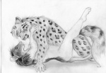 anthro anthro_on_anthro duo eyes_closed female from_front_position interspecies leopard_spots lying male male/female missionary_position nude on_back open_mouth predator/prey romantic romantic_couple sex side_view simple_background spots tail tasteful white_background ladyjekyll felid leopard mammal murid murine pantherine rat rodent snow_leopard david_(disambiguation) jamie_(disambiguation) graphite_(artwork) greyscale monochrome pencil_(artwork) portrait three-quarter_portrait traditional_media_(artwork) unavailable_at_source