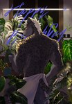 anthro cyanusowo felid fur hi_res looking_back male mammal markings pantherine rear_view solo spots spotted_body spotted_fur tail towel