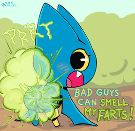 all_fours amputee angry anthro anus bat_wings blue_body blush blush_lines body_blush butt butt_blush cute_fangs dialogue disability exclamation_point fangs fart fart_cloud fart_fetish female genitals green_fart_cloud leaning leaning_forward looking_back membrane_(anatomy) membranous_wings missing_leg mooning pegleg plant presenting presenting_hindquarters shrub sound_effects teeth text tongue vowelless vowelless_sound_effect vulva wings yellow_blush yellow_sclera young young_anthro young_female pedrohspacewolfy cartoon_network mao_mao:_heroes_of_pure_heart adorabat bat mammal 2025 artist_name dated english_text