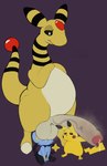 3_fingers 3_toes absurd_res ambiguous_gender ampharos anthro balls balls_on_face big_balls big_penis black_markings black_sclera black_stripes blue_body blue_fur bodily_fluids budge_(artist) carrying_penis countershading cum cum_drip darkened_balls darkened_genitalia darkened_penis digital_media_(artwork) dripping electricity electrogenesis embarrassed erection eyes_closed fangs featureless_crotch featureless_hands feet fingers foreskin frown fur gem generation_1_pokemon generation_2_pokemon generation_4_pokemon genital_fluids genitals glans group group_sex hi_res huge_penis humanoid_genitalia humanoid_penis hunched_over hyper hyper_genitalia hyper_penis lifting_penis long_neck long_penis looking_at_genitalia looking_at_penis looking_down looking_up loose_foreskin male male/ambiguous mammal markings meditation meme multicolored_body multicolored_fur musk nervous nintendo nude penis penis_on_head pikachu pink_glans pokemon pokemon_(species) red_gem red_markings sex shinx signature simple_background sitting size_difference slightly_chubby slightly_chubby_anthro slightly_chubby_male standing steam strained striped_body striped_fur stripes sweat sweaty_balls sweaty_genitalia tan_body tan_countershading tea_bagging teeth these_aren't_my_glasses thick_thighs threesome toes trio vein veiny_penis white_eyes yellow_body yellow_markings yellow_stripes