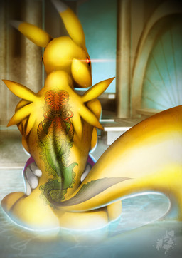 2014 3_fingers anthro back back_turned black_eyes body_markings breasts butt canine digimon female fingerless_gloves fox fur gloves glowing glowing_eyes looking_at_viewer looking_back mammal markings nude presenting presenting_hindquarters reiser renamon shadow shiny side_boob sitting solo tattoo water wet yellow_fur
Rating: Questionable
Score: 32
User: jaguaryou
Date: June 15, 2014 2014 3_fingers anthro back back_turned black_eyes body_markings breasts butt canine digimon female fingerless_gloves fox fur gloves glowing glowing_eyes looking_at_viewer looking_back mammal markings nude presenting presenting_hindquarters reiser renamon shadow shiny side_boob sitting solo tattoo water wet yellow_fur
Rating: Questionable
Score: 32
User: jaguaryou
Date: June 15, 2014