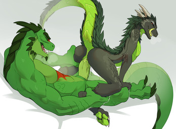 anthro anthro_on_anthro anthro_penetrated anthro_penetrating anthro_penetrating_anthro anus balls big_penis bodily_fluids butt claws duo erection female female_penetrated genital_fluids genitals green_body green_scales grey_body grey_scales horn looking_pleasured lying male male/female male_penetrating male_penetrating_female markings muscular muscular_anthro muscular_male nude on_back on_bottom on_top open_mouth penetration penile penile_penetration penis penis_in_vagina precum reverse_cowgirl_position scale_markings scales seductive sex simple_background smile tail teeth tongue tongue_out vaginal vaginal_penetration vulva white_background drmax microsoft mythology the_elder_scrolls sheila_(tazguul) tazguul argonian dragon lizard mythological_creature mythological_scalie reptile scalie hi_res