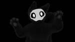 4_fingers anthro black_body black_fur black_pawpads black_paws bone fingers fluffy fur latex looking_at_viewer male mask monotone_body monotone_fur pawpads paws pupils simple_background skull skull_mask solo transparent_background white_pupils lunaletuna changed_(video_game) puro_(changed) 16:9 3d_(artwork) alpha_channel digital_media_(artwork) hi_res widescreen