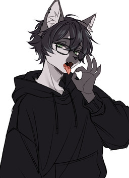 anthro clothing disgust disgusted_expression disgusted_face ear_piercing eyewear fangs fangs_bared fellatio_gesture gesture glasses hoodie male oversized_clothing piercing skinny solo suggestive suggestive_gesture teeth tongue tongue_out topwear wearing_glasses agrixxx domestic_cat felid feline felis mammal siamese_cat absurd_res hi_res