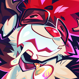anthro antlers bodily_fluids brown_body brown_fur collar drooling floppy_ears fur hair horn male red_hair red_nose saliva solo tan_body tan_fur n3ur0toxin baku_(bakubarks) hi_res icon