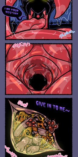 acid anthro belly black_body bodily_fluids cornered cramped curled_up digestion digestion_implied digestion_noises dripping esophagus feral first_person_view glowing glowing_eyes hunting inside_mouth inside_stomach inside_throat internal licking mouth_shot night onomatopoeia open_mouth organs pawpads paws predator/prey saliva saliva_drip saliva_on_tongue saliva_string scared shadow sound_effects stomach stomach_acid text tongue tongue_out tongue_wrap tongue_wrapped uvula vore wet yellow_eyes blizzate mythology scratch_the_wildcat dragon felid feline felis mammal mythological_creature mythological_scalie scalie unknown_species wildcat hi_res