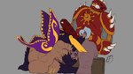 4_arms 4_toes alternate_version_in_description anthro armor biped bodily_fluids bottomless chainmail chaos_star clothed clothing collar colored_nails duo erection facial_piercing feet female genital_fluids genitals headgear helmet insect_wings kiss_mark_on_balls kiss_mark_on_face kiss_mark_on_penis lepidopteran_wings male male/female multi_arm multi_limb nails nose_piercing nose_ring nude penis piercing precum purple_nails red_penis ring_piercing spiked_collar spikes symbol toes wings endr404 arthropod humanoid insect lepidopteran moth 16:9 2022 hi_res widescreen