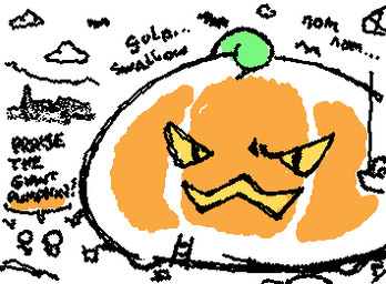 ambiguous_form ambiguous_gender big_butt black_text bodypaint butt butt_expansion butt_focus cloud dialogue eating ellipsis exclamation_point expansion extreme_size_difference featureless_butt featureless_feet feet group holidays huge_butt hyper hyper_butt ladder macro monobutt onomatopoeia outside painted_butt partial_speech_bubble pumpkin_butt size_difference solo_focus sound_effects squigglevision swallowing swallowing_sound_effect tail text trio ligma_(artist) cinnamoroll halloween sanrio cinnamon_(cinnamoroll) ambiguous_species 2025 animated digital_media_(artwork) english_text low_res wigglypaint_(artwork) male_(lore)