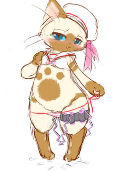 anthro biped blue_eyes blush bodily_fluids brown_body brown_fur clothed clothed_anthro clothed_female clothing digitigrade facial_markings female female_anthro flat_cap footprint front_view fur genital_fluids gloves_(marking) half-closed_eyes hat head_markings headgear headwear leg_markings looking_at_viewer looking_pleasured markings mask_(marking) multicolored_body multicolored_fur narrowed_eyes panties panties_down partially_clothed pawprint pawprint_(marking) penetration pose sex_toy sex_toy_in_vagina sex_toy_insertion simple_background skimpy slim slim_anthro slim_female socks_(marking) solo standing swimwear tan_body tan_fur two_tone_body two_tone_fur underwear underwear_down undressing_self vaginal vaginal_fluids vaginal_penetration vibrator vibrator_in_vagina whiskers white_background diru capcom monster_hunter felid felyne lynian mammal palico 2017 3:4 digital_drawing_(artwork) digital_media_(artwork) flat_colors