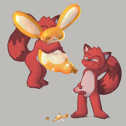 anthro balloon balloon_fetish bodily_fluids cum ejaculation foreskin genital_fluids genitals grey_background hug inflatable male masturbation multiple_poses penis popped_balloon pose simple_background solo squish young young_anthro young_male badipoki 8chan nate_(8chan) mammal procyonid raccoon 1:1 animated loop
