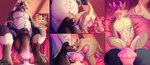 ahegao animal_genitalia animal_penis anthro athletic ball_inflation balls balls_deep bed bed_sex bed_sheet bedding bedroom belly belly_markings big_balls big_belly big_penis black_body black_fur blue_body blue_fur bodily_fluids butt comic_pannel cum cum_covered cum_drip cum_on_penis cum_while_penetrated dildo dripping duo equine_genitalia equine_penis flared_penis forearms front_view fur furniture genital_fluids genitals inside internal intersex intersex/male knot knotted_dildo knotted_penis knotted_tapering_penis knotting leaking_cum looking_pleasured male maleherm maleherm/male markings masturbation messy motion_lines nipples nodding nodding_head orgasm overweight overweight_anthro overweight_male penetration penile penile_masturbation penile_penetration penis penis_in_penis pussy rear_view ring sex_toy side_view simultaneous_orgasms size_difference tapering_penis thick_thighs urethral urethral_bulge urethral_masturbation urethral_penetration vein veiny_penis white_body white_fur cachuchas arcturus_(cobalt) weaver_(prectriv) deer kobold mammal new_world_deer reindeer scalie comic hi_res