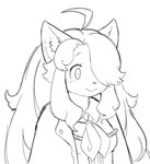 ahoge anthro clothed clothing ear_tuft female hair hair_over_eye smile solo tuft young young_anthro young_female anaquariusart cyberconnect2 fuga:_melodies_of_steel little_tail_bronx hanna_fondant domestic_cat felid feline felineko felis mammal turkish_angora 2025 hi_res