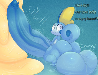 anthro asking asking_viewer ass_up balls big_balls big_butt big_penis blue_balls blue_body blue_eyes blue_glans blue_penis blue_skin bodily_fluids butt churn colored_cum cum cumshot dialogue ejaculation excessive_cum excessive_genital_fluids excessive_sweat feet genital_fluids genitals glans huge_balls huge_butt huge_penis humanoid_genitalia humanoid_penis hyper hyper_balls hyper_genitalia hyper_penis looking_back male male_anthro multicolored_body nude nude_anthro nude_male penis pokemorph raised_tail shortstack shortstack_male simple_background slosh sloshing_balls small_but_hung solo speech_bubble sweat sweatdrop sweaty_balls sweaty_butt sweaty_feet sweaty_genitalia sweaty_legs sweaty_thighs tail teapot text thick_thighs throbbing throbbing_balls throbbing_penis twitching two_tone_body unusual_bodily_fluids unusual_cum unusual_genital_fluids vein veiny_penis wet white_body wide_hips yellow_cum plushtrapboyuwu nintendo pokemon chameleon generation_8_pokemon lizard pokemon_(species) reptile scalie sobble 2023 digital_media_(artwork) english_text hi_res