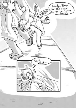 anthro blush blush_lines bodily_fluids clothing coat dialogue duo female footwear fur handwear jumping male mittens muffler running scar shoes sidewalk surprised sweat text topwear dragonweirdo beastars haru_(beastars) legoshi_(beastars) canid canine canis lagomorph leporid mammal rabbit wolf absurd_res comic english_text hi_res monochrome