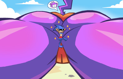 anthro beach big_butt bikini butt camel_toe clothing embarrassed eyewear eyewear_on_head female larger_female macro male male/female micro size_difference smaller_male smug_face spread_legs spreading sunglasses sunglasses_on_head swimming_trunks swimwear two-piece_swimsuit sabs sega sonic_the_hedgehog_(series) blaze_the_cat sonic_the_hedgehog eulipotyphlan felid feline hedgehog humanoid mammal hi_res