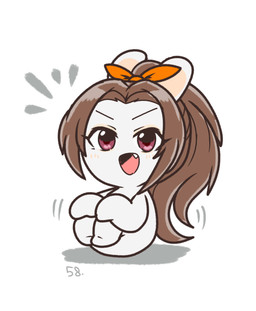 alternate_species anthro bent_arm blush blush_lines brown_hair eyebrow_through_hair eyebrows eyelashes eyelashes_through_hair fangs featureless_feet feet female female_anthro fur furrification furrowed_eyebrows hair hands_on_knees hands_on_legs hands_on_own_knees hands_on_own_legs lidded_eyes light long_ears long_hair mitten_hands motion_lines noseless nude nude_anthro nude_female number open_mouth open_smile pink_tongue purple_eyes rabbidification simple_background sitting smile solo tan_blush tan_eyelids tan_inner_ear teeth thin_eyebrows tongue translucent translucent_hair white_background white_body white_fur charisuke cygames idolmaster idolmaster_cinderella_girls raving_rabbids rayman_(series) ubisoft nagisa_aino lagomorph mammal rabbid 2024 absurd_res colored crossover digital_drawing_(artwork) digital_media_(artwork) full-length_portrait hi_res japanese_description lighting portrait shaded simple_shading