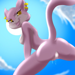 2012 breasts butt cat drooling eyeofcalamity feline female in_heat looking_at_viewer low-angle_shot nipples nude pussy pussy_juice saliva smile solo spread_legs spreading tongue tongue_out yellow_eyes
Rating: Explicit
Score: 11
User: Metal-X
Date: April 24, 2012