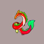 ambiguous_gender antlers chibi duo feral floating held_up horn smile tail tail_around_partner tail_tuft tuft pondhq mythology fred_(pondhq) amphibian dragon eastern_dragon frog mythological_creature mythological_scalie scalie 1:1 hi_res