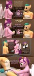 3d_(artwork) absurd_res anthro anthrofied clothed clothed/nude clothing comic dialogue digital_media_(artwork) duo english_text equid equine female friendship_is_magic hasbro hi_res hitch_trailblazer_(mlp) male male/female mammal mlp_g5 my_little_pony mythological_creature mythological_equine mythology nude papadragon69 pegasus pipp_petals_(mlp) text wings