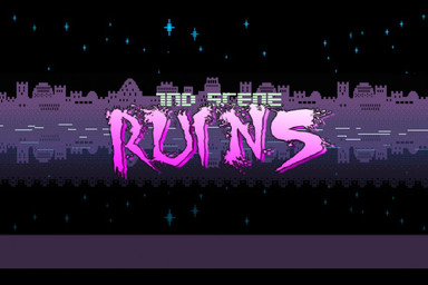 city cityscape night parody sky star starry_sky text zero_pictured hotline_miami undertale undertale_(series) english_text
