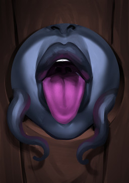 female glory_hole lips mouth_shot offering_sex open_mouth solo tentacles throat tongue tongue_out uvula anonarts blizzard_entertainment warcraft alien draenei humanoid hi_res